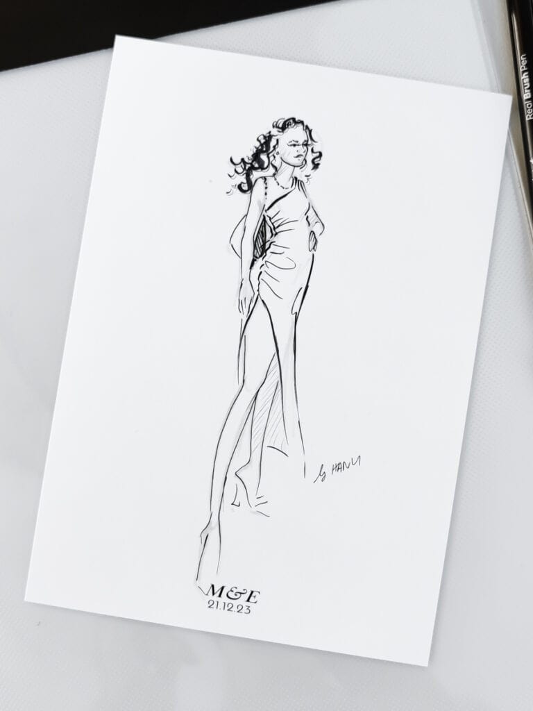 Fashion guest illustration