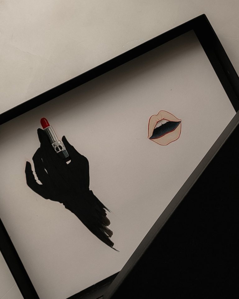 BY HANLI Fashion Live Event Artist Dior Rouge