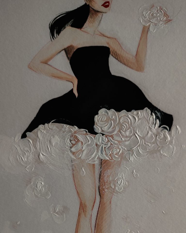 BY HANLI Fashion Live Event Artist Illustration