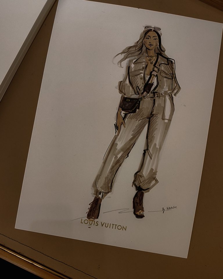 BY HANLI Fashion Live Event Artist Louis Vuitton