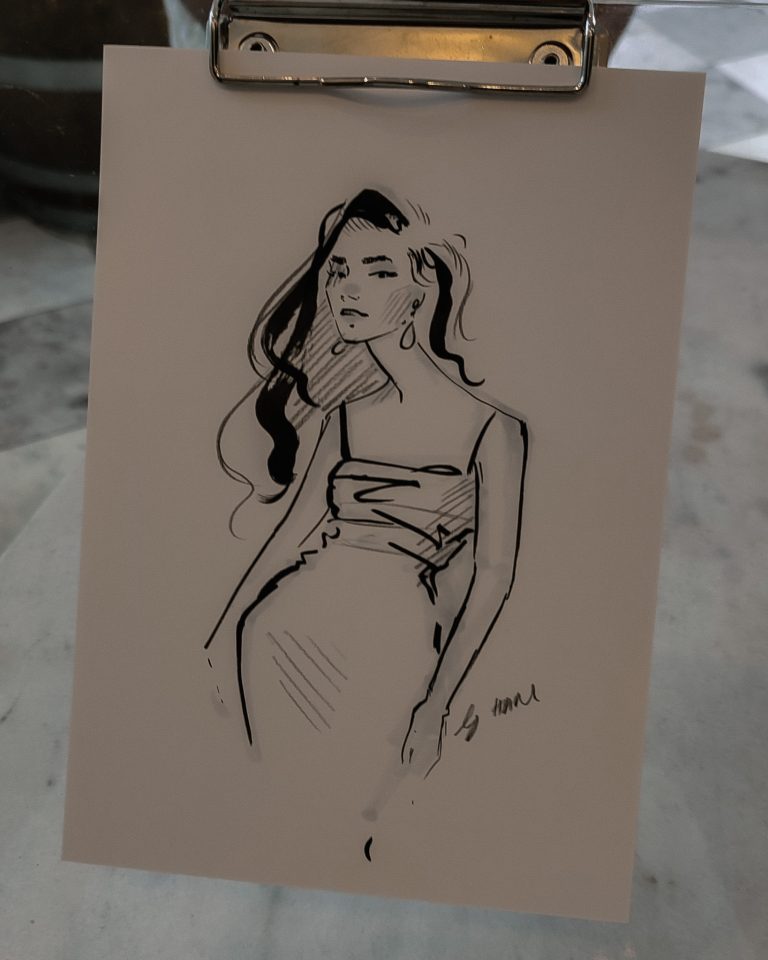 BY HANLI Fashion Live Event Artist Wedding Guest