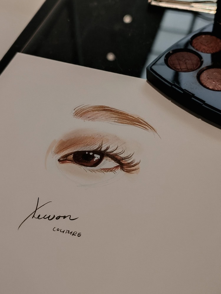 BY HANLI Live Event Eye Illustrations at CHANEL ()